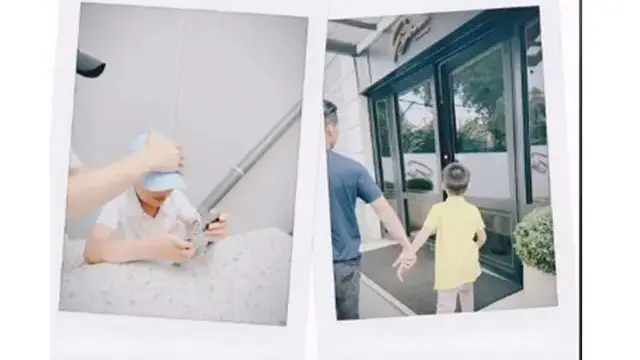 6 Potret Kedekatan Ikram Rosadi dan Anak Larissa Chou,