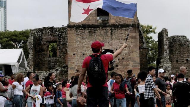 Ilustrasi bendera Panama.