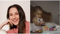 6 Potret Masa Kecil Dahlia Poland yang Kini Bakal Punya Anak Ketiga