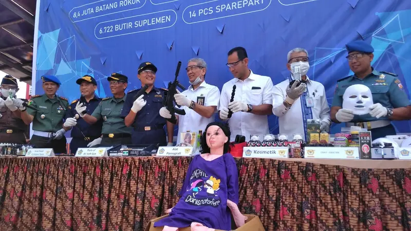 Sumsel Jadi Pasar Peredaran Rokok Ilegal dan Sex Toys