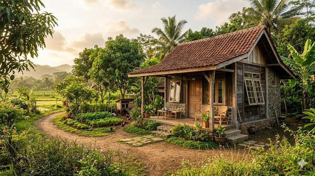 7 Desain Rumah yang Cocok dengan Lingkungan Pedesaan, Nyaman dan Menyatu dengan Alam