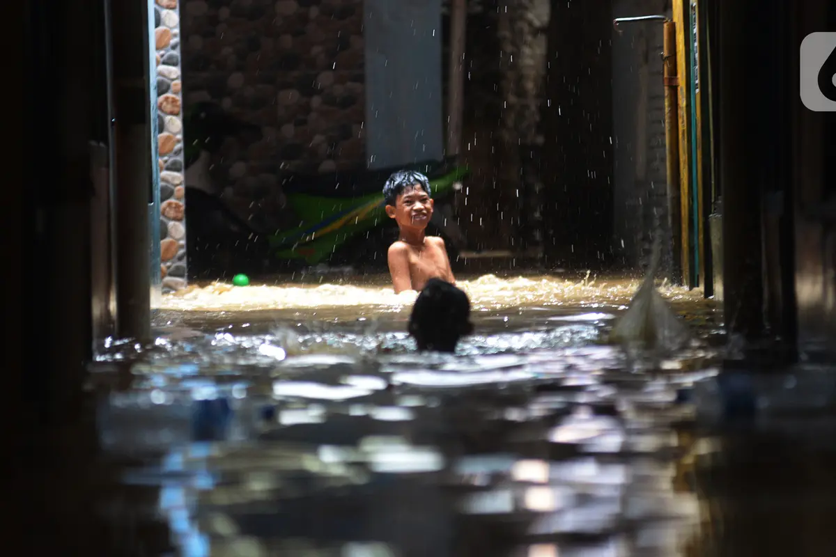 Ilustrasi banjir