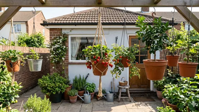 Tips Menata Kebun Buah Mini di Rumah Type 27 (Foto: Gemini AI)