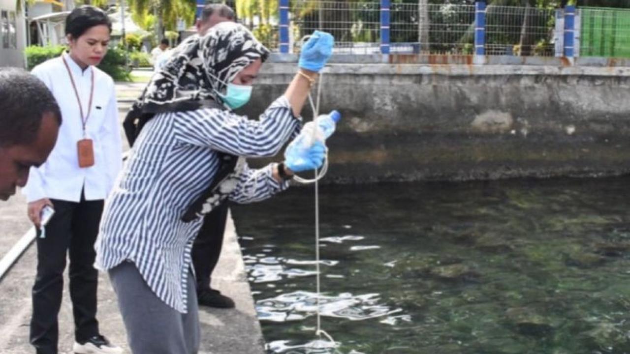 Uji Kualitas Air PPN Ambon: Jamin Kesehatan Perikanan dan Lingkungan Pelabuhan