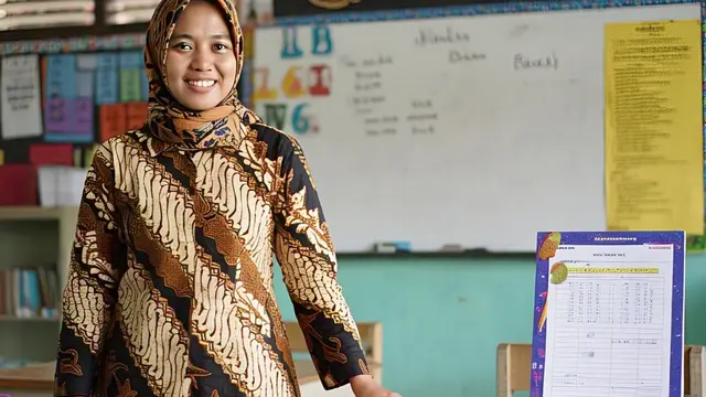 Model Baju Batik Kerja Guru