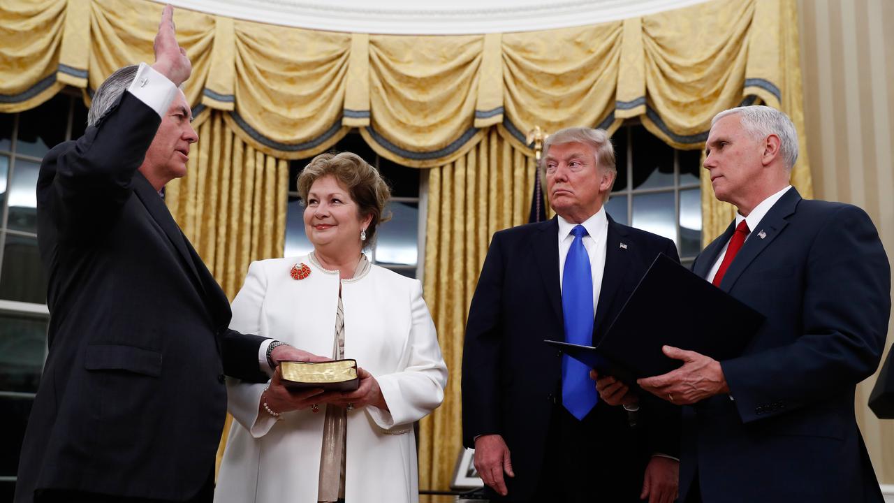 20170201-Rex Tillerson Resmi Jadi Menteri Luar Negeri AS-Washington