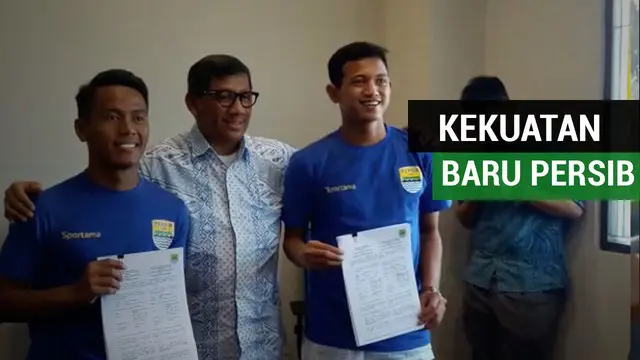 VIDEO:  Persib Umumkan 2 Pemain Baru