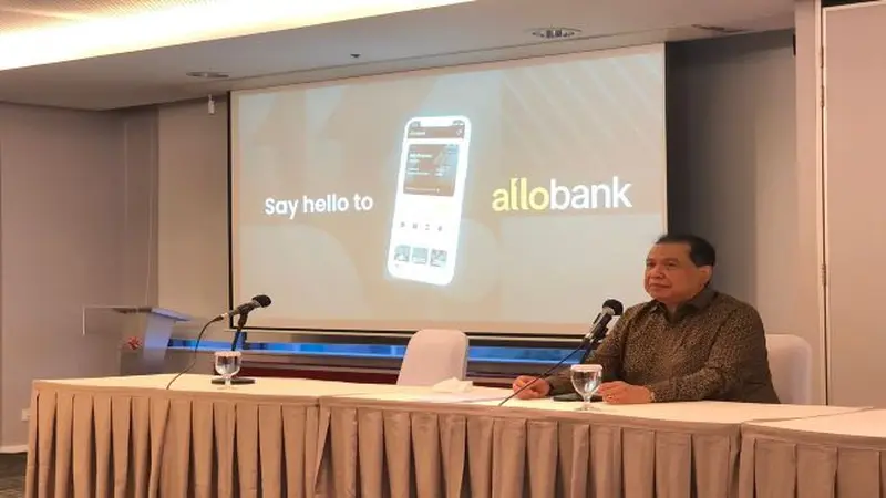 Pengusaha Chairul Tanjung hadiri konferensi pers PT Allo Bank Indonesia Tbk (BBHI), Selasa (11/1/2022) (Foto: Liputan6.com/Pipit I.R)