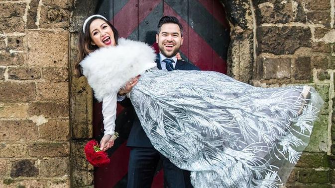 6 Potret Peter Lufting Kekasih Chef Marinka yang Jarang ...