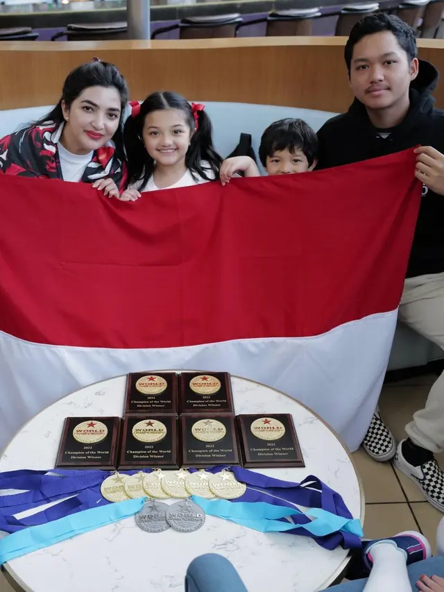 Kemenangan Arsy WCOPA Los Angeles