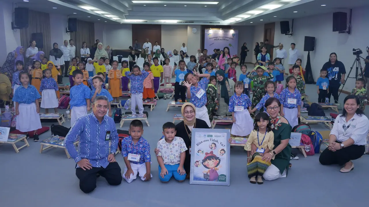 KemenPPPA, Kemendikbudristek, dan Tanoto Foundation mengajak masyarakat untuk meningkatkan kemandirian anak sejak dini melalui “Petualangan Menuju Kemandirian #SiKecilBisa” lewat buku cerita  “Bisa atau Tidak Ya?”. Acara ini dilakukan di Gedung Kementeria