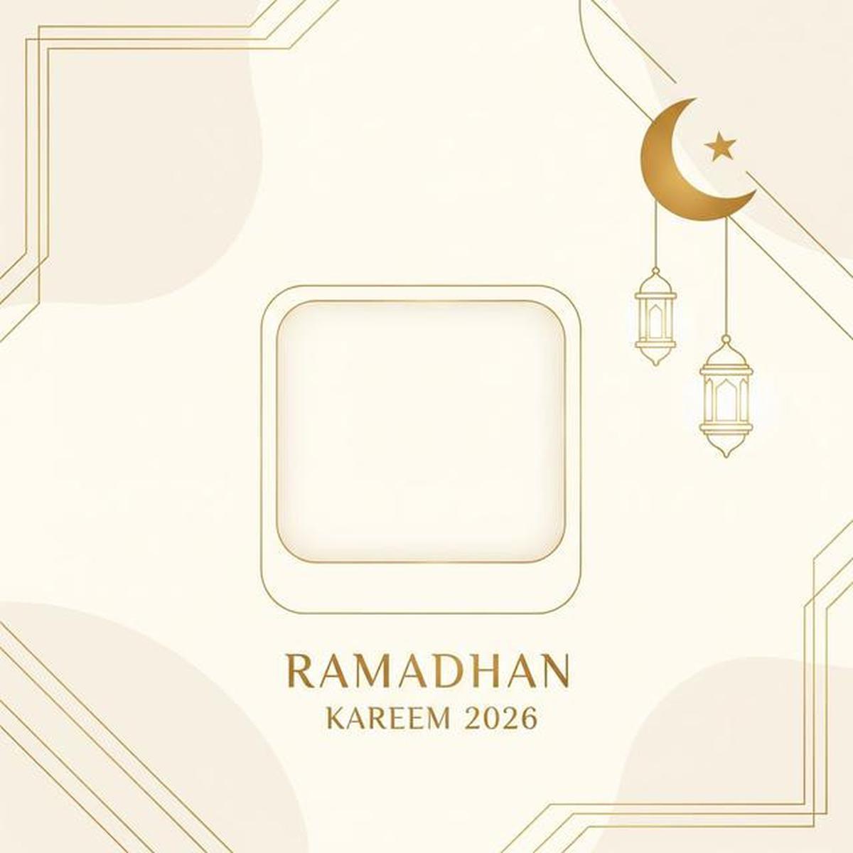 50 Twibbon Ramadhan 2026, Lengkap Prompt AI Siap Pakai dan Link Download