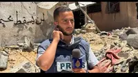Jurnalis Al Jazeera Anas al-Sharif tewas bersama empat rekannya dalam serangan Israel pada&nbsp;Minggu (10/8/2025) malam di luar gerbang utama Rumah Sakit al-Shifa, Gaza. (Dok. X/Anas Al-Sharif)