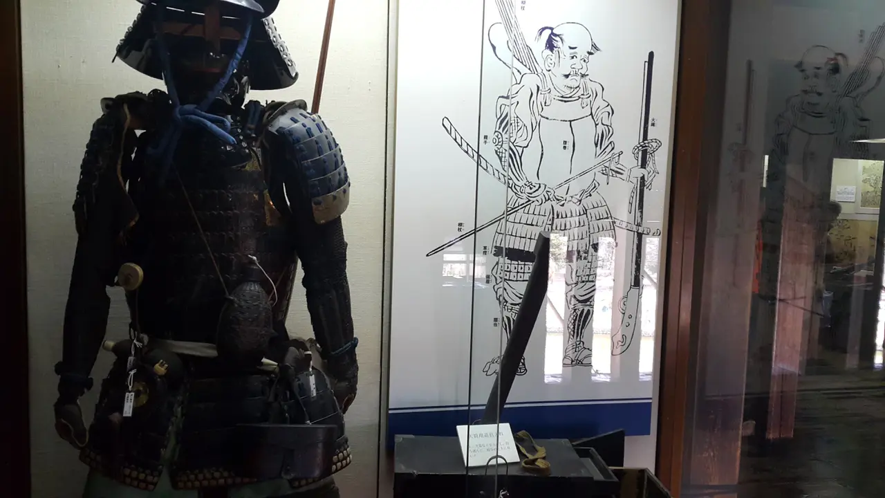 Seragam perang para samurai. (Liputan6.com/Marco Tampubolon)