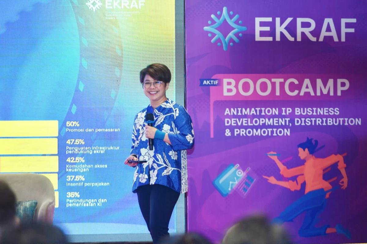 Kementerian Ekonomi Kreatif menyelenggarakan program Akselerasi Kreatif (AKTIF) Subsektor Film dan Animasi