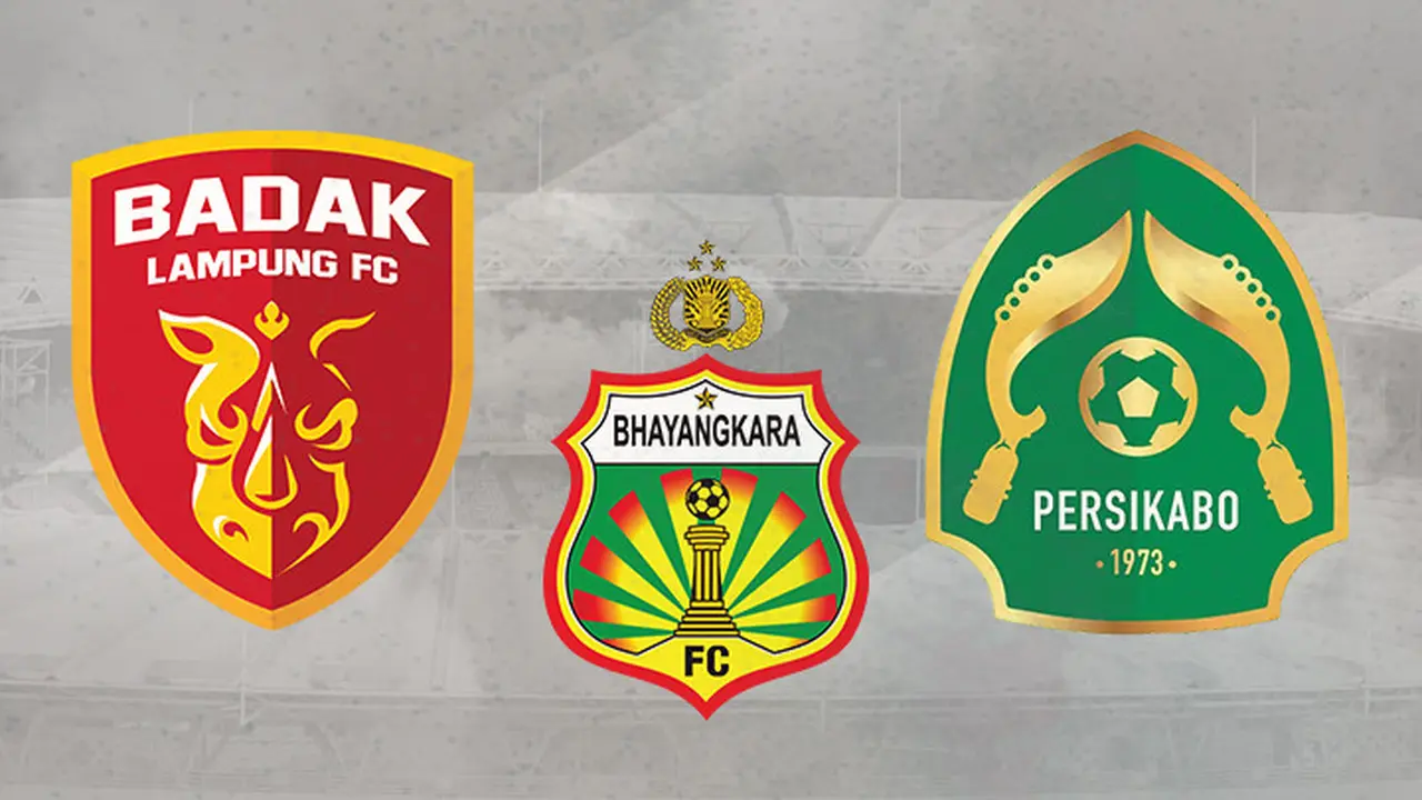 Bhayangkara FC, Badak Lampung dan Persikabo 1973