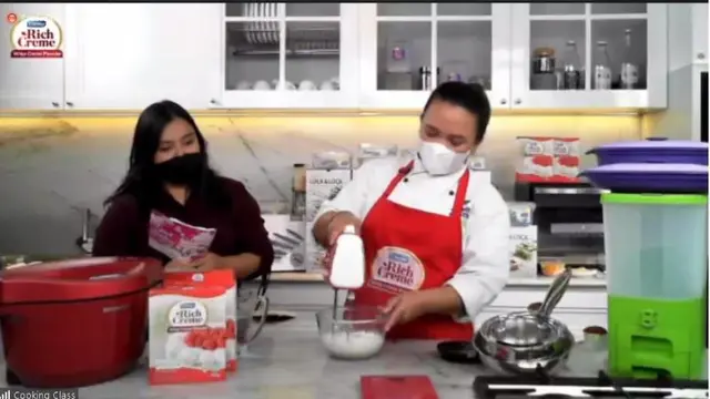 Peluncuran Bubuk Whip Crème yang Cocok untuk  Mendukun UMKM Kuliner