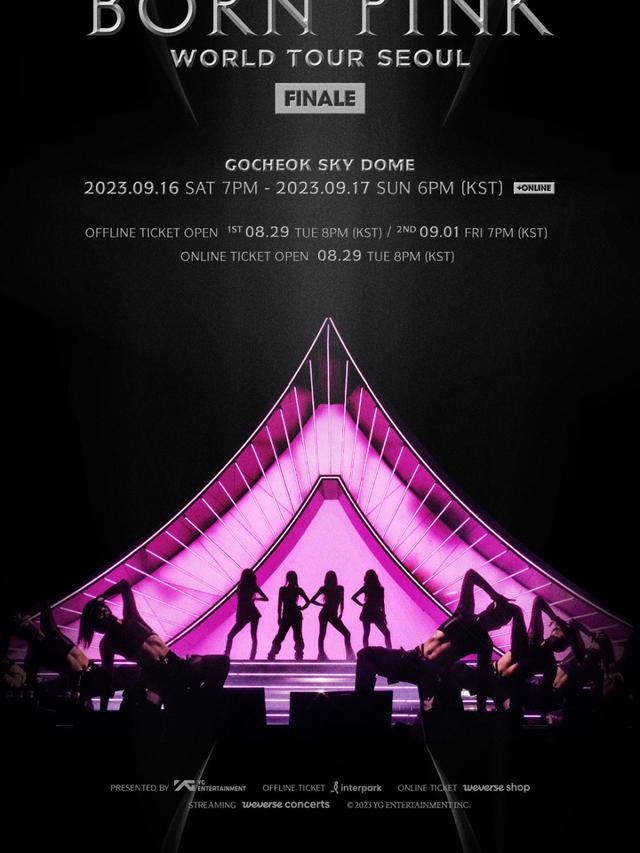 Cetak Sejarah, Blackpink jadi Girl Group Pertama yang Gelar Konser di Gocheok Sky Dome