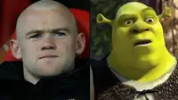 Fans Madrid: Rooney Jelek Mirip Shrek