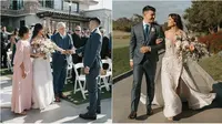 7 Potret Detail Resepsi Pernikahan Aurelie Moeremans dan Tyler Bigenho, Romantis