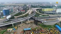 Tampak pengerjaan Jalan Tol Cengkareng-Batu Ceper-Kunciran sepanjang 14,19 km. Dok PUPR