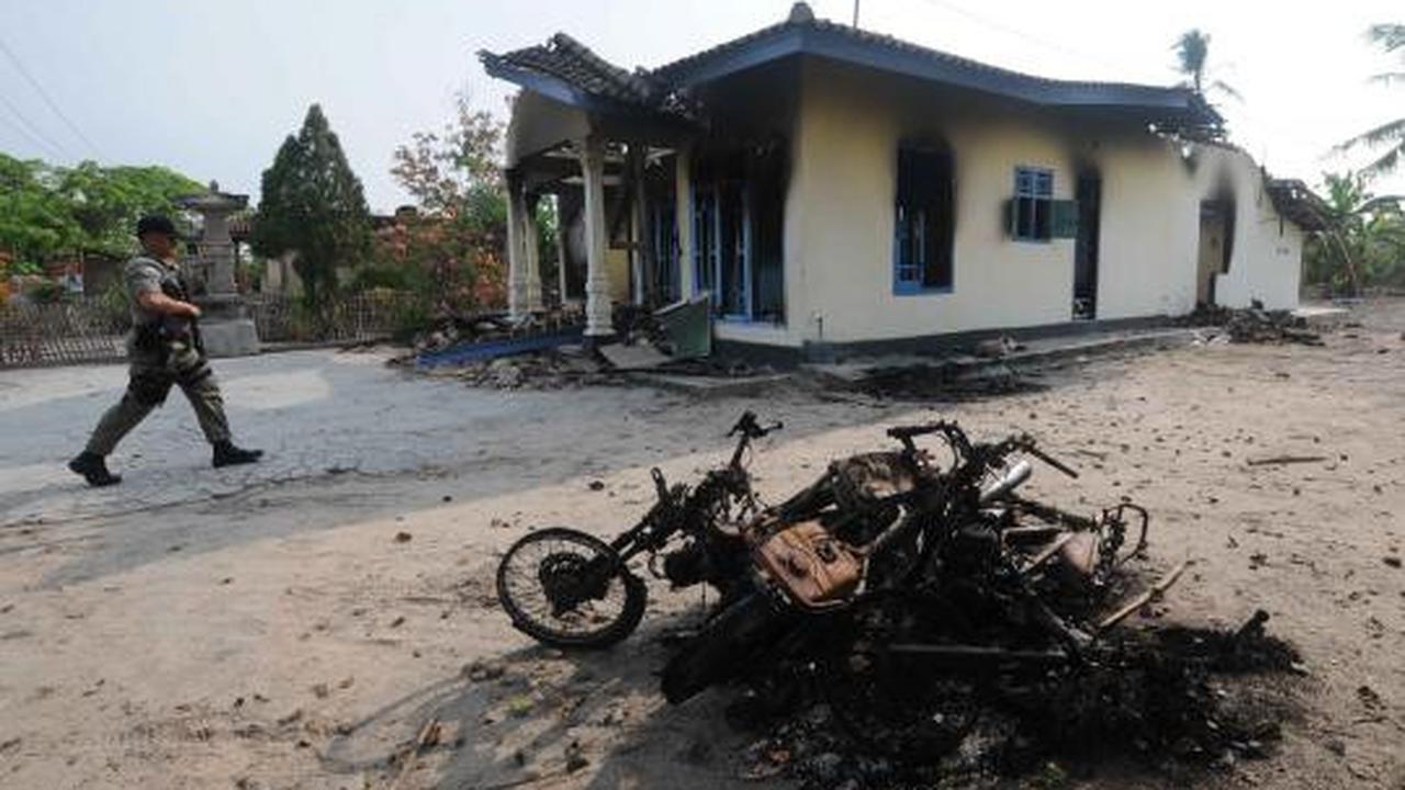 Pasca bentrok antarwarga di Lampung Selatan (2)