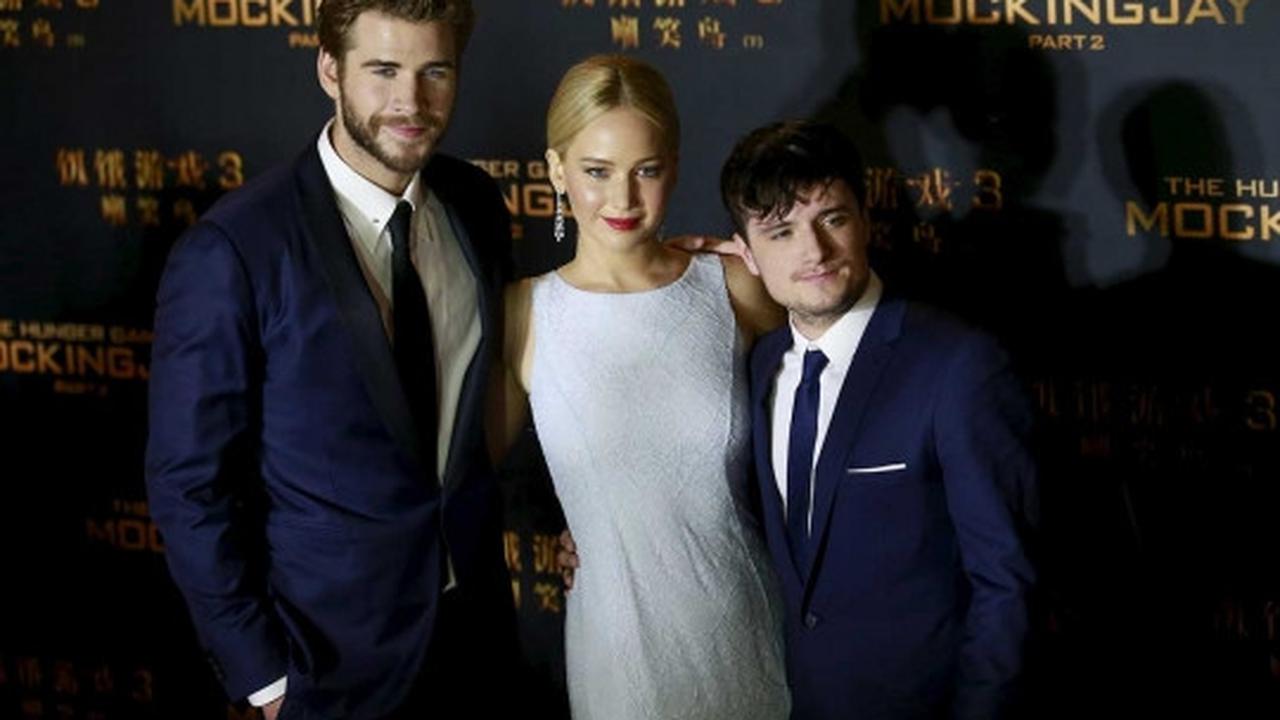 Jennifer Lawrence cantik mempesona di premier film terbaru di China