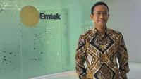 Direktur Utama MRT Jakarta Tuhiyat saat ditemui di SCTV Tower, Kamis (6/4/2023). (Tira/Liputan6.com)