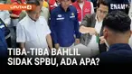Menteri Energi dan Sumber Daya Mineral, Bahlil Lahadalia, melakukan inspeksi mendadak di sebuah SPBU di Kabupaten Malang. Ada apa?
