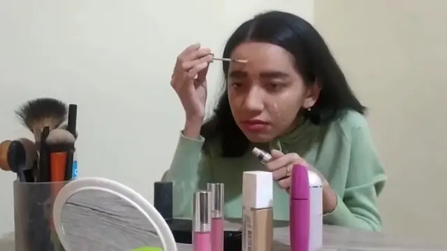Andini Tasya Putri penyandang autisme dari Pekanbaru, Riau foto dokumentasi pribadi.