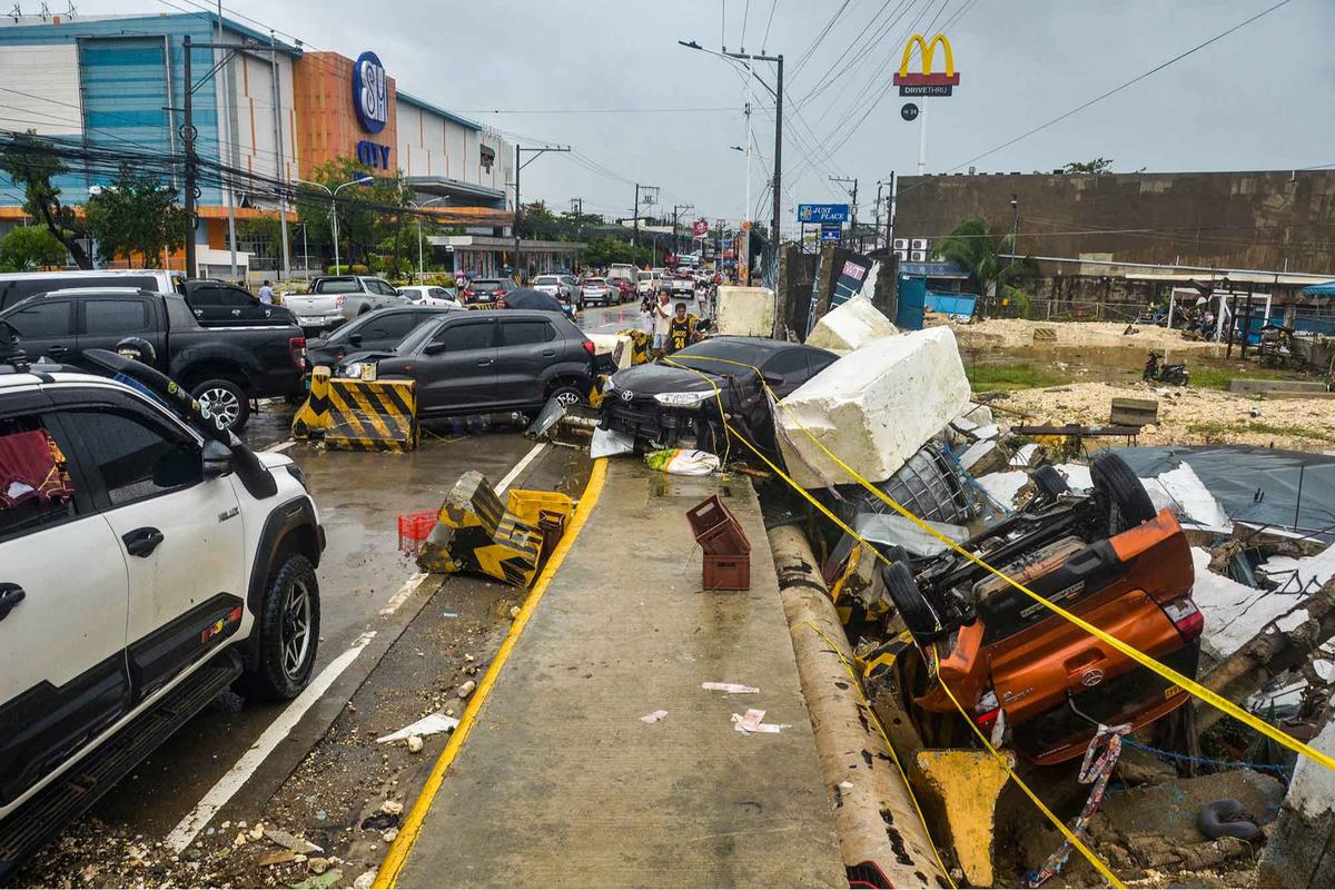 FOTO: Kerusakan Parah Bencana Topan Kalmaegi di Filipina, 66 Orang Meninggal