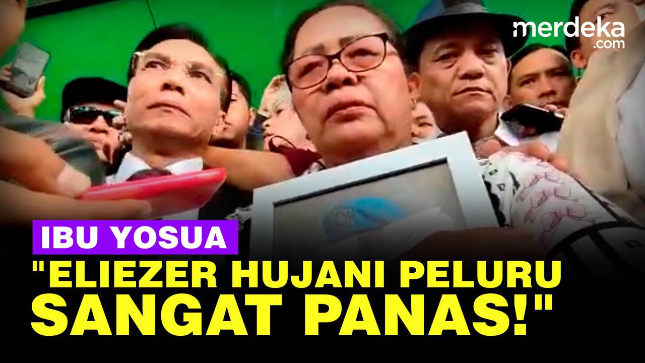 VIDEO: Ibunda "Yosua Lihat dari Surga Eliezer Divonis 1 Tahun 6 Bulan Penjara"