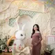 Intip detail dress yang dikenakan Alyssa Daguise saat baby shower dan perayaan ulang tahunnya. [@alyssadaguise].
