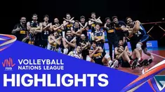 Berita Video, Highlights VNL Italia Vs Jerman pada, Kamis (24/6/2021)
