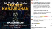 Postingan Gubernur Sumut, Edy Rahmayadi, terkait ungkapan duca cita atas tragedi kanjuruhan (Instagram @edy_rahmayadi)