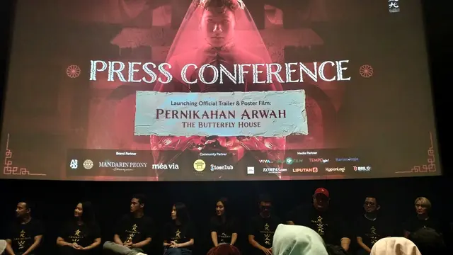 Press Conference Official Trailer dan Poster Film Pernikahan Arwah