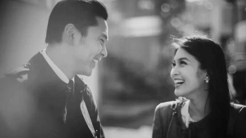 Sandra Dewi foto pre-wedding