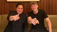 Erick Thohir Foto Bareng Ole Romeny, Sinyal Kuat Proses Naturalisasi Dimulai