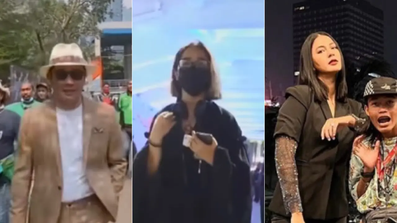Gaya Publik Figure Tampil di Citayam Fashion Week