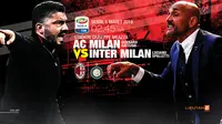 AC Milan vs Inter Milan (Liputan6.com/Abdillah)