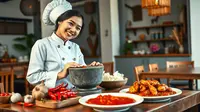 Cara Bikin Sambal Geprek yang Pedas Nendang dan Nikmat
