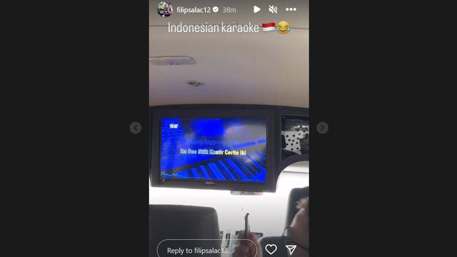 Screencapt Story Instagram Filip Salac