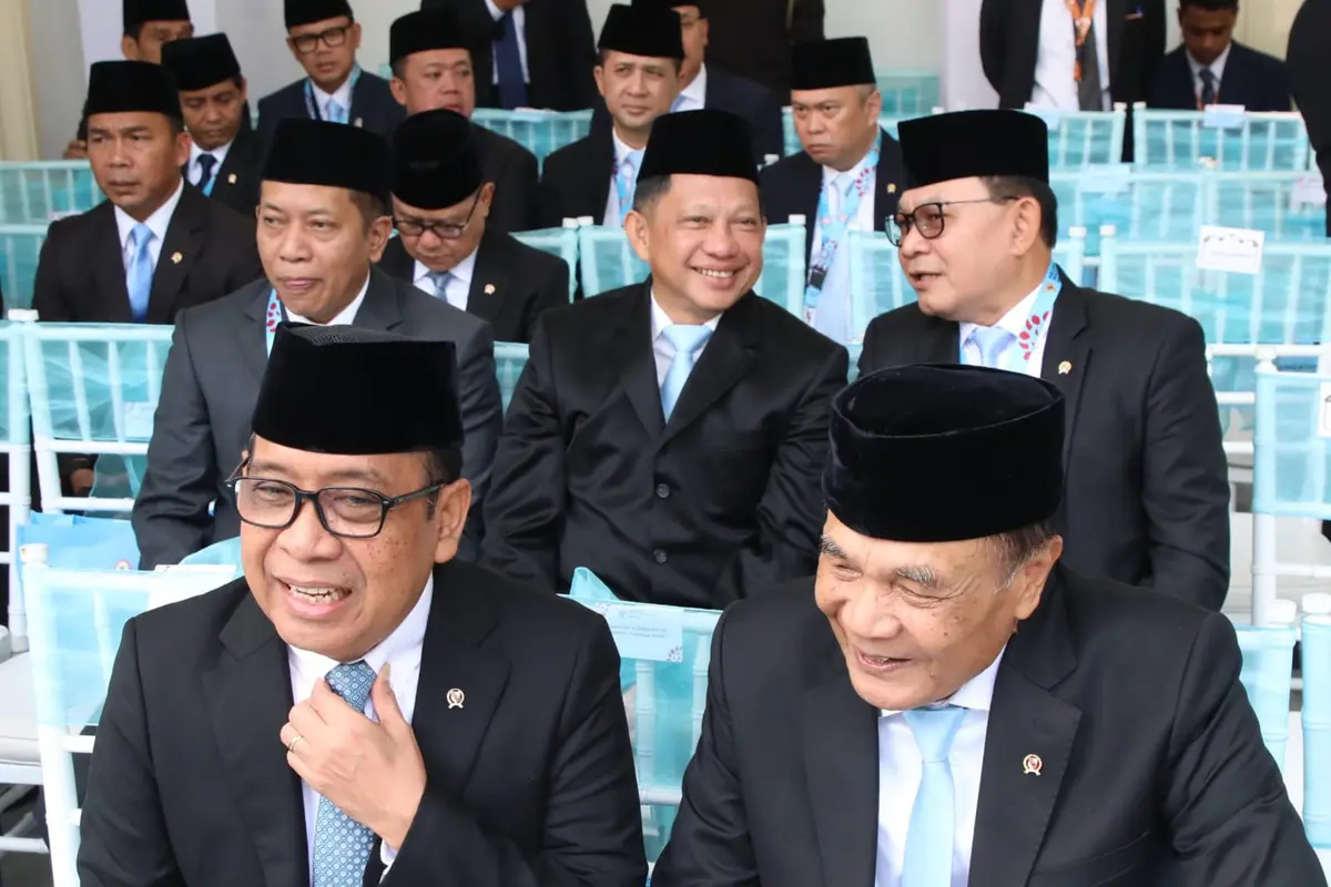 Menteri Dalam Negeri (Mendagri) Muhammad Tito Karnavian menghadiri Upacara Peringatan Hari Lahir Pancasila