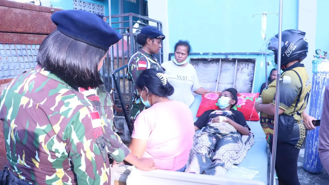 Kebakaran RSUD Abepura Kota Jayapura