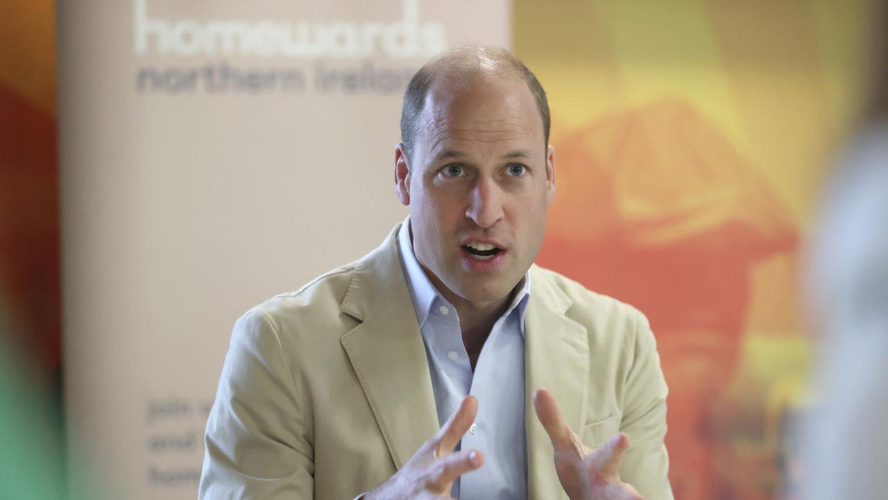 Pangeran William. (Liam McBurney/Pool via AP)