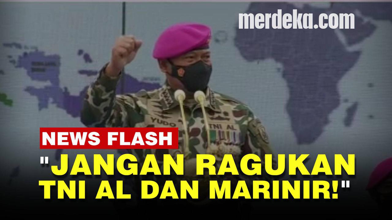 VIDEO: Janji Kasal Yudo, Prajurit AL Loyal Pada Calon Panglima TNI Pilihan Jokowi