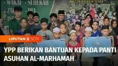 Mendapatkan bantuan jelang Ramadan, puluhan anak penghuni panti asuhan Yayasan Al-Marhamah, Medan, Sumatra Utara, tampak bahagia. Panti Asuhan Yayasan Al-Marhamah, Medan, menjadi salah satu panti asuhan yang mendapatkan bantuan dari program SCTV Cint...