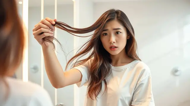 ciri ciri rambut rusak