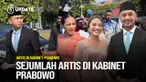 Ada beberapa artis dan publik figur yang resmi bergabung dalam pemerintahan Prabowo Subianto-Gibran Rakabuming Raka. Mulai dari Giring Ganesha eks band Nidji, Yovie Widianto hingga Raffi Ahmad.
