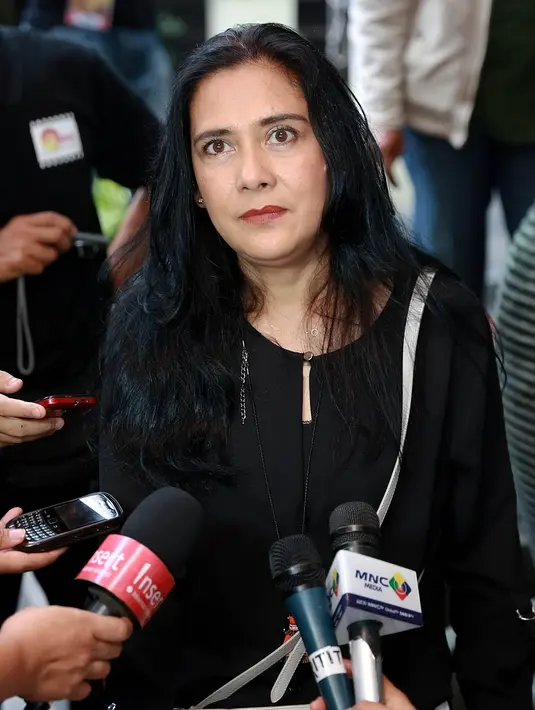 Lydia  memiliki dua orang putri hasil penikahannya dengan aktor Jamal Mirdad.  ( Andy Masela/Bintang.com)